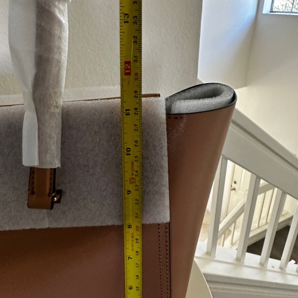 *NWT* TORY BURCH | Parker Large Tote | Cardamom/Royal Navy - Picture 12 of 14